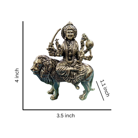 Superfine Brass Durga/Mata Rani Idol ( Small)