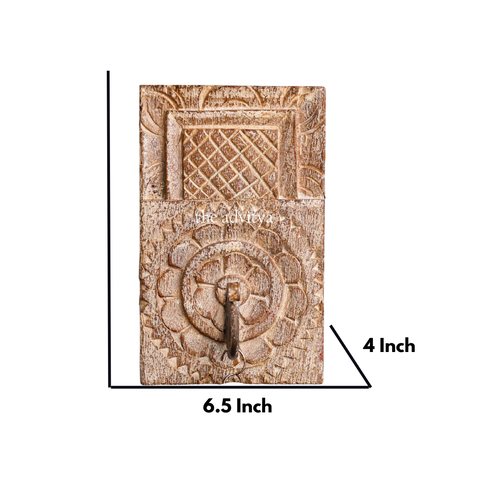 Rustic Indian Wooden Wall Hook