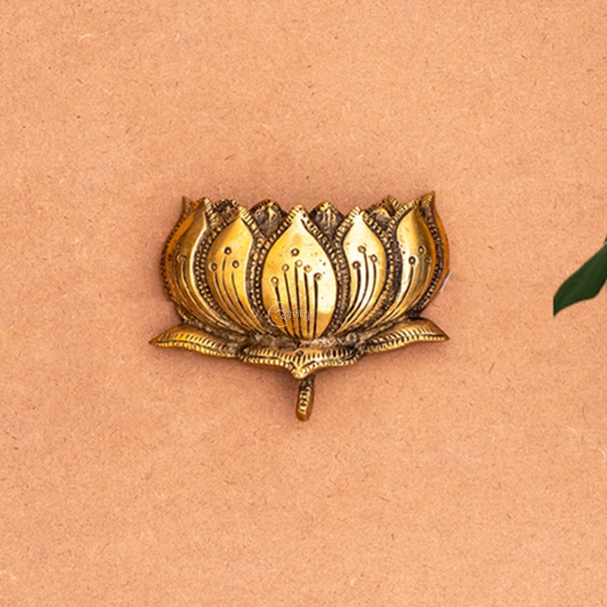 Brass Lotus Wall Hanging (Pair)