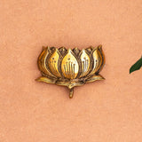 Brass Lotus Wall Hanging (Pair)