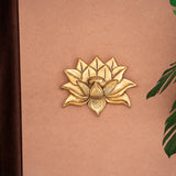 Brass Lotus/Kamal Wall Hanging (Pair)
