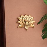 Brass Lotus/Kamal Wall Hanging (Pair)