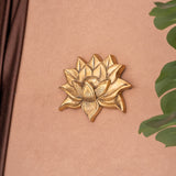 Brass Lotus/Kamal Wall Hanging (Pair)