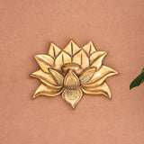 marble Lotus Pair Wall Hanging