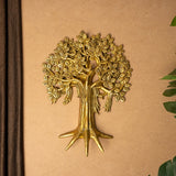 Brass Wall Hanging Tree