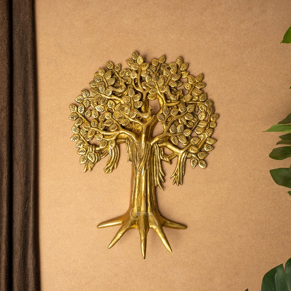 Brass Wall Hanging Tree