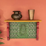 Wooden Hanpainted Wall Panel