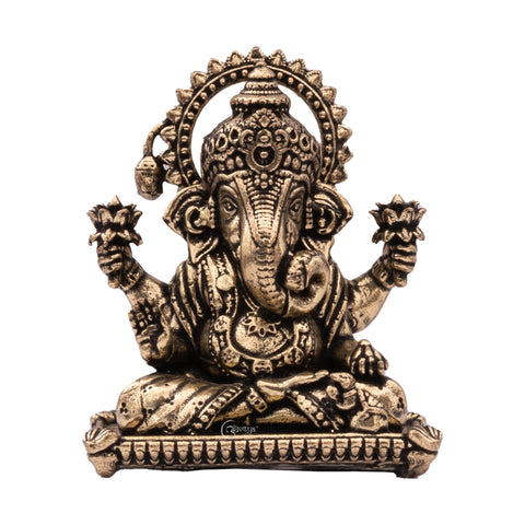 Superfine Brass Small Ganesha Idol
