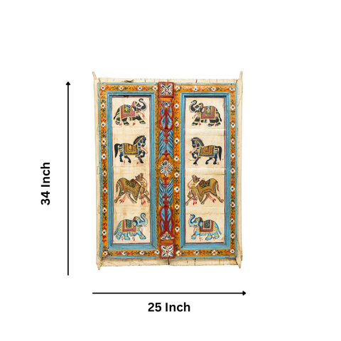 Years Old 2 Door Window Panel/Door (White)