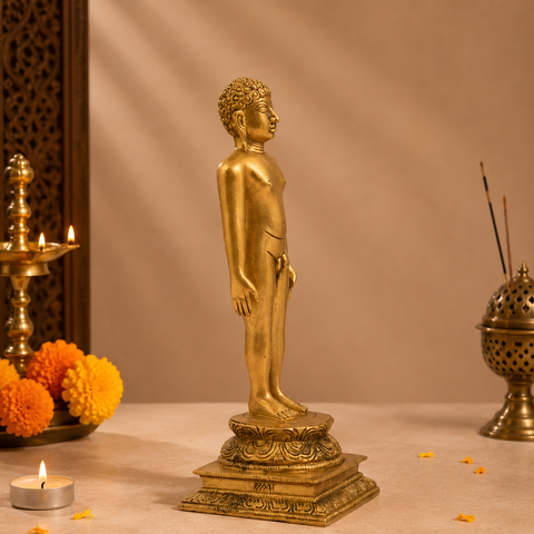 Jain Guru Lord Mahavir Standing