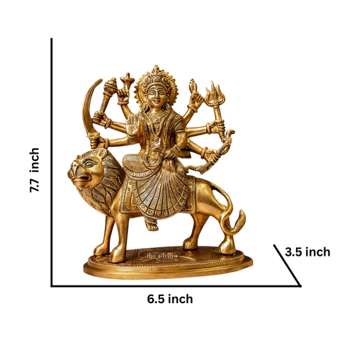 Durga Murti with Eight Hands