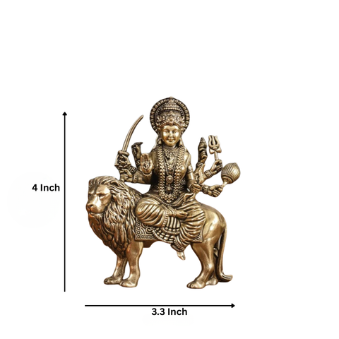 Superfine Brass Maa Durga Statue ( Medium )