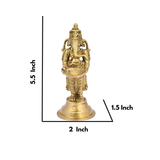 Lord Ganesha Aarti with 1 Diya