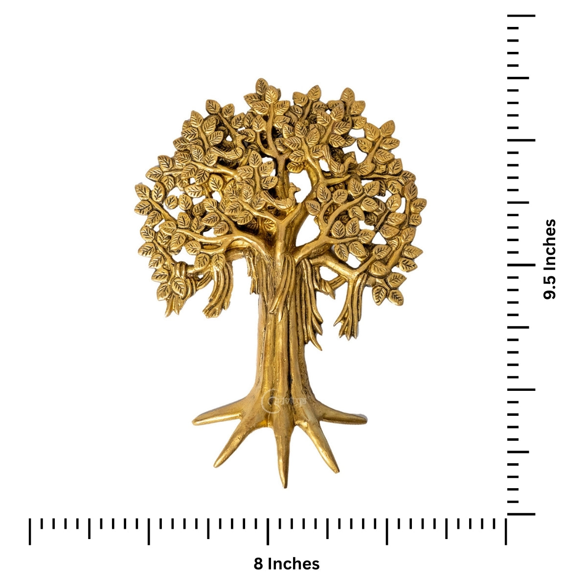 Brass Wall Hanging Tree