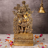 Radheshyaam,Madhavrada,Radha-Krishna,Yamunakrrishna,Brass Radha Krishna Superfine Large