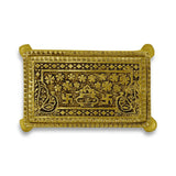 Brass Swastik/Kalash Patla/Chowki for Pooja (Medium)