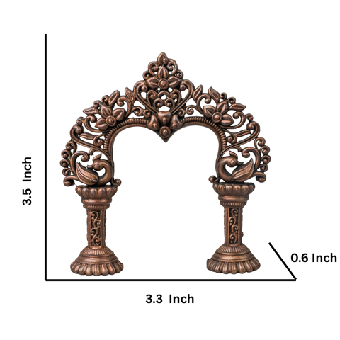Copper Prabhaval Showpiece