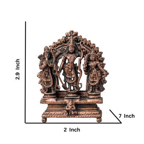 Copper Ram Darbar statue