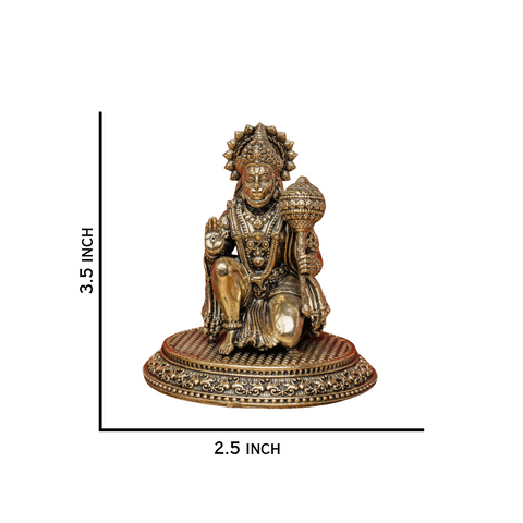 Super Fine Brass Hanuman Statue