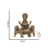 Super Fine Brass Laxmi Statue