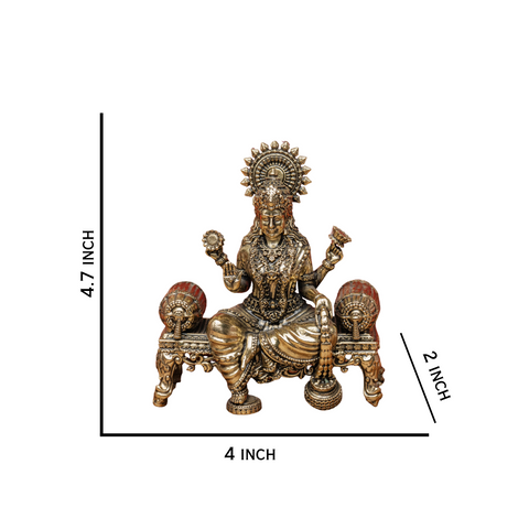 Super Fine Brass Laxmi Statue