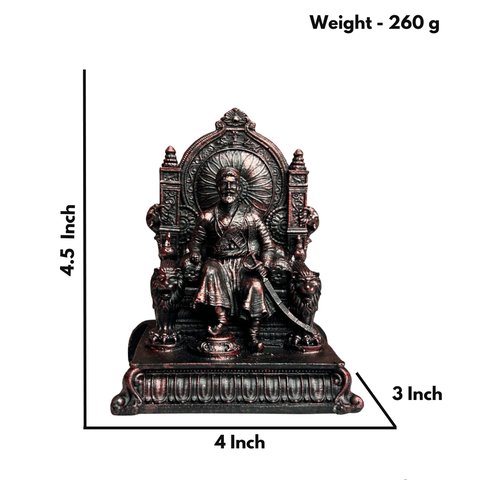 Resin Chatrapati Shivaji Statue