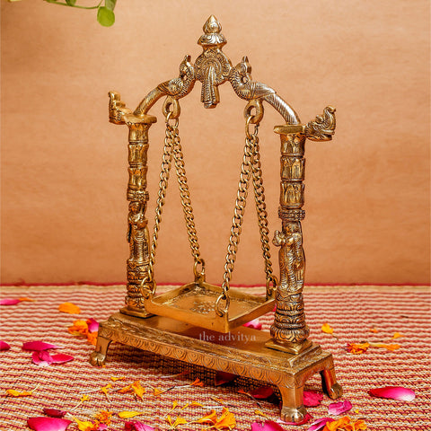 Brass Jhula (Swing) For God/Goddess