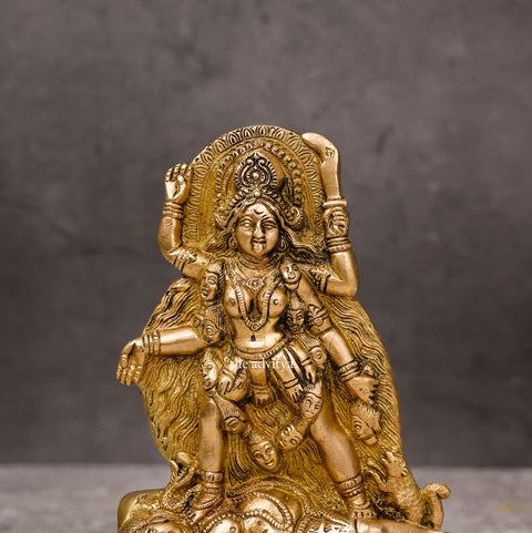 Maa Kali Brass Statue