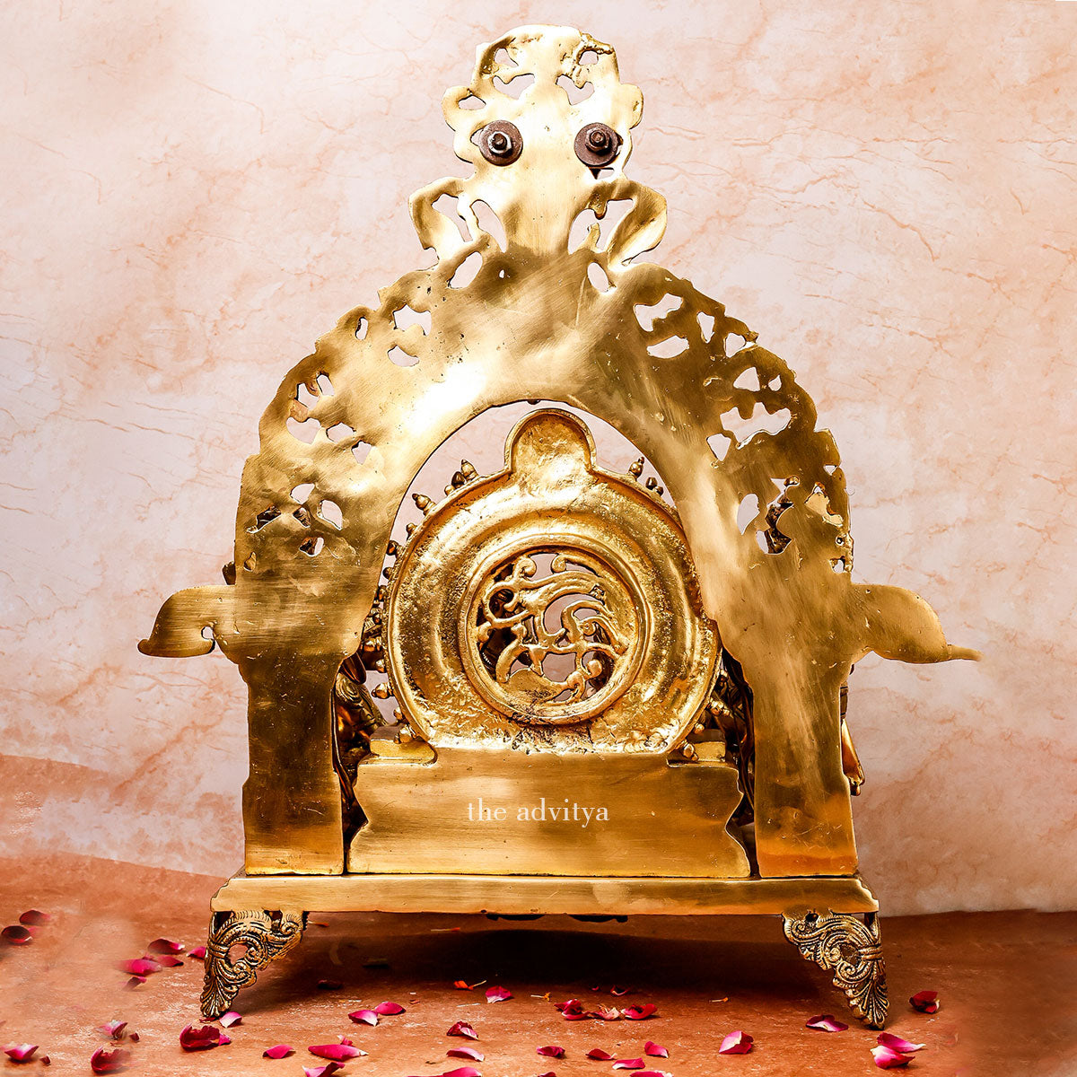 Brass Ram Darbar Statue on Singhasan Superfine