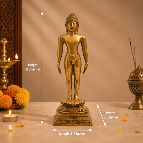 Jain Guru Lord Mahavir Standing