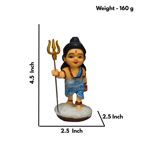 Resin Baby Shiva Figurine