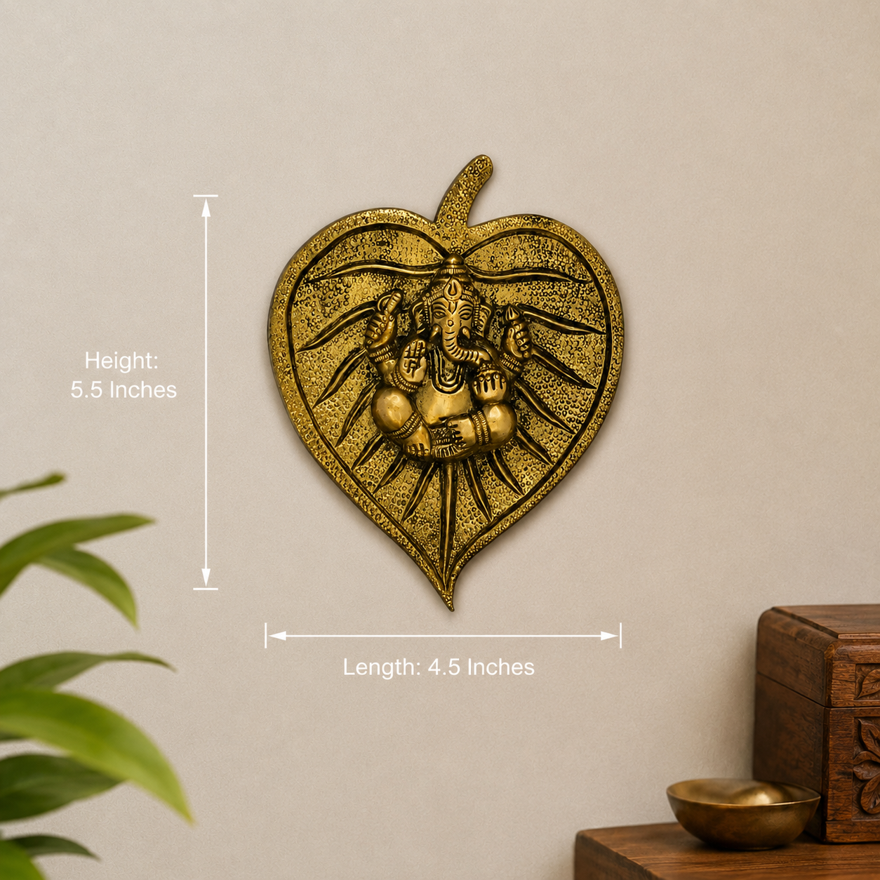 Hanging Ganesha Leaf