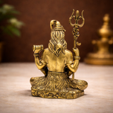 Shiva Murti | Brass Superfine Finish | Serene Meditation Form | 3"