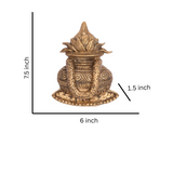 Brass Kalash & Rajasthani Ladies Wall Decor