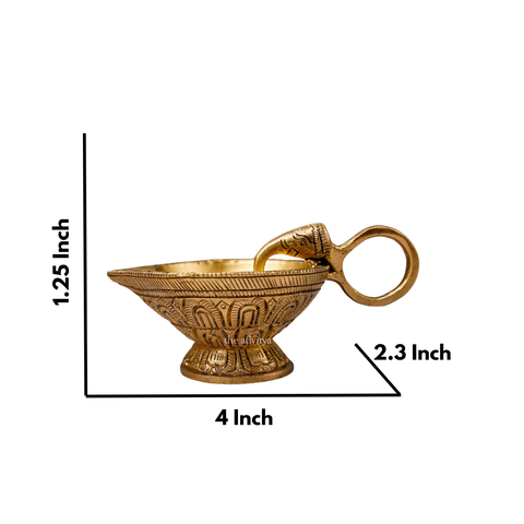 Brass Gajah Diya/Oil Lamp