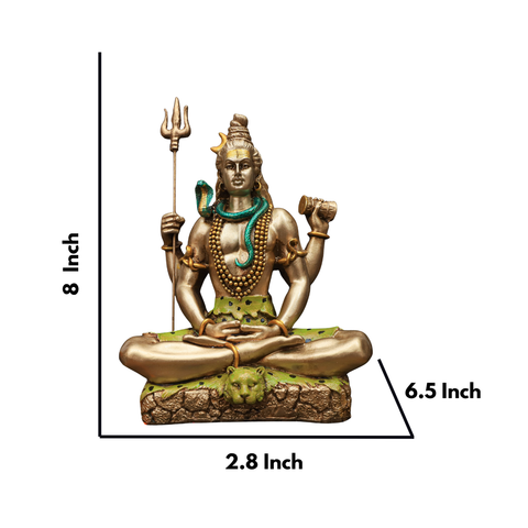 Big Resin Lord Shiva Statue
