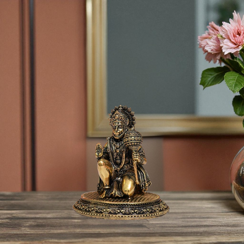 Super Fine Brass Hanuman Statue