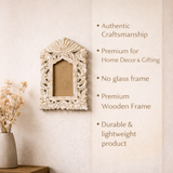 Photo Frame | Wall Decor | wooden Make | 7.5 X 11 Inches