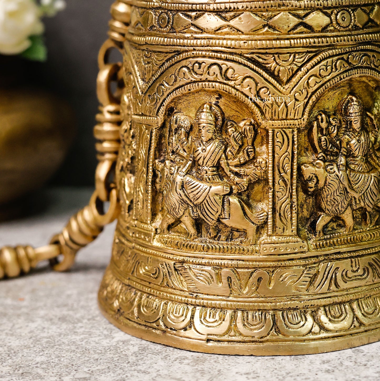 Sankh Bells,Vedic Bell,Temple Bell,Spirtual Bell,Shanti Bell,Satsang Bell,Durga Hanging Bell