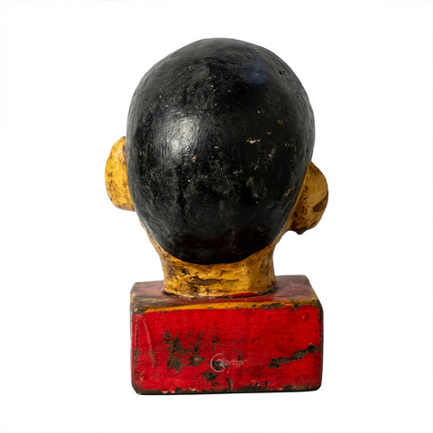 Lady Face Wooden Sculpture