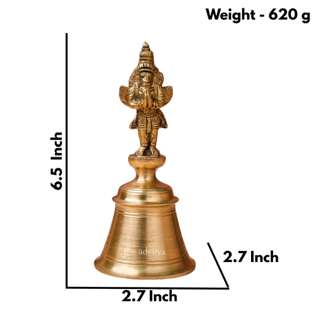 Brass Hanuman Garud Bell