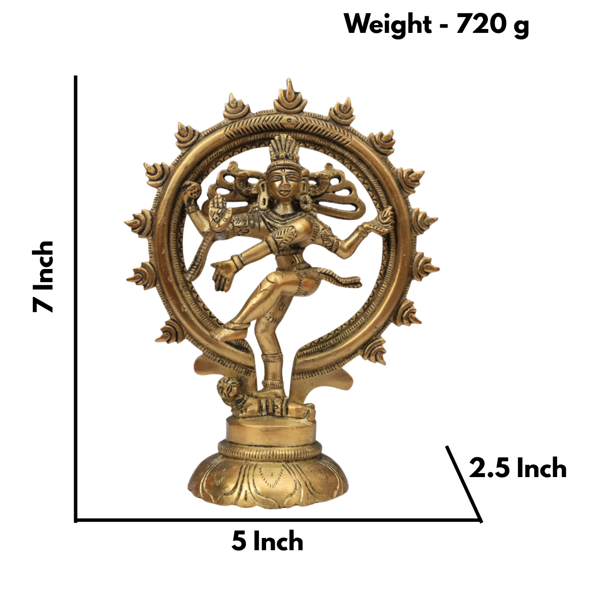 Nataraja Dancing Lord Shiva Statue