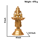 Lord Ganesha Aarti with 2 Diya