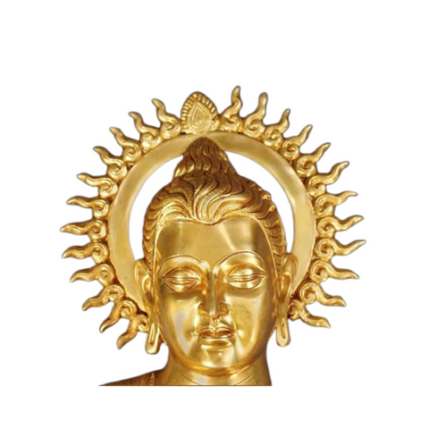 HANGING BUDDHA FACE WITH CHAKRA