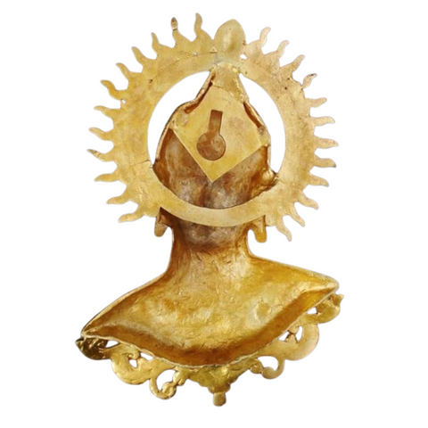 HANGING BUDDHA FACE WITH CHAKRA
