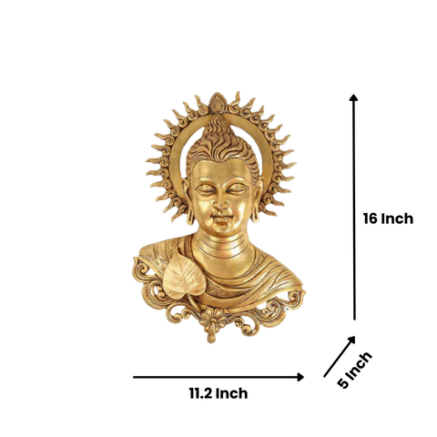 HANGING BUDDHA FACE WITH CHAKRA
