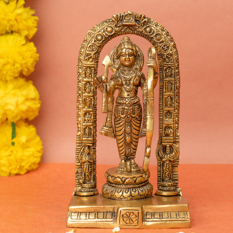 Brass Small Ram Lalla Statue