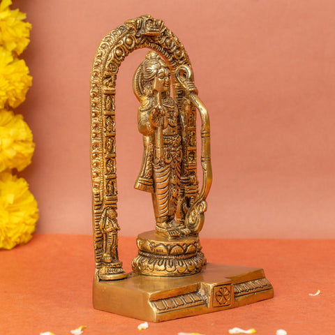 Brass Small Ram Lalla Statue