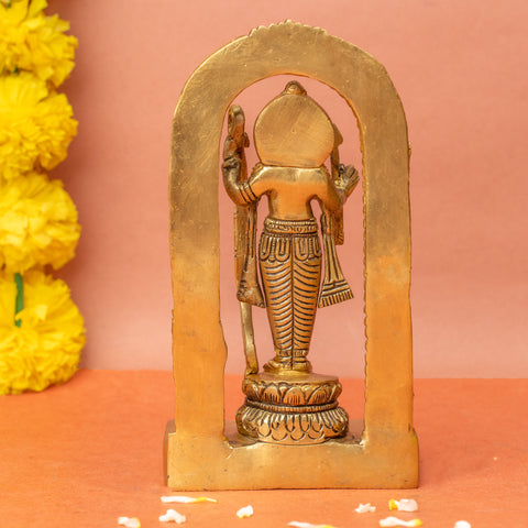 Brass Small Ram Lalla Statue