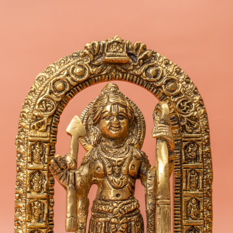 Brass Small Ram Lalla Statue